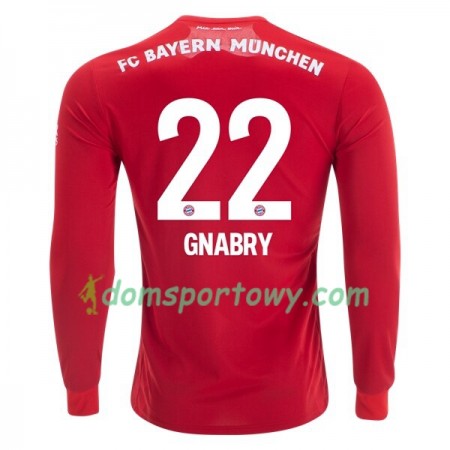 Koszulka Bayern Monachium Serge Gnabry 22 Domowe Koszulki Piłkarskie 2019-2020 Długi Rękaw
